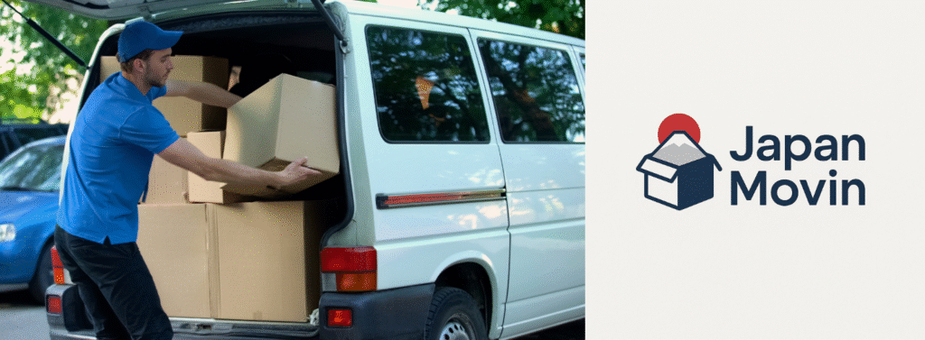 moving company worker in tokyo