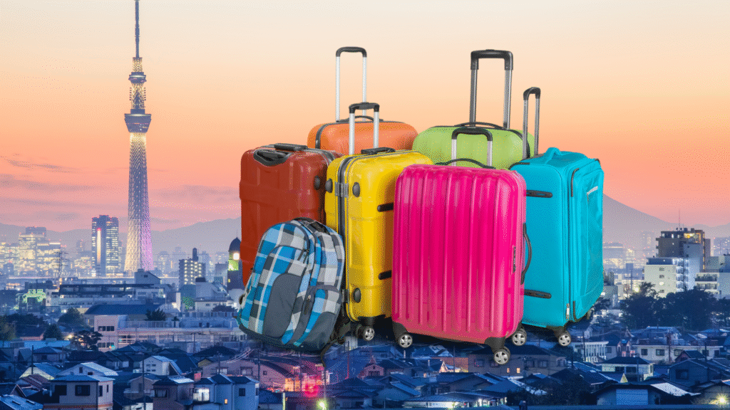 Move Within Tokyo with Large Suitcases
